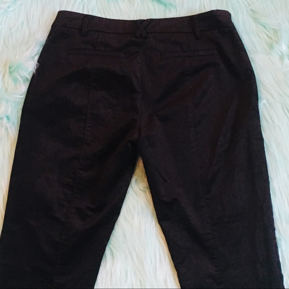 Anthropologie Velvet Essential Slim Black Pant 2 - Picture 8 of 8